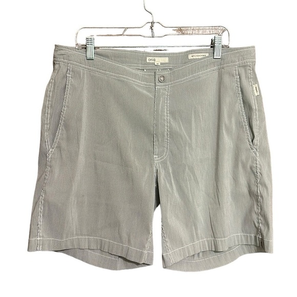 Onia Men Gray Shorts/Swim Trunks Size 34 - Picture 1 of 12